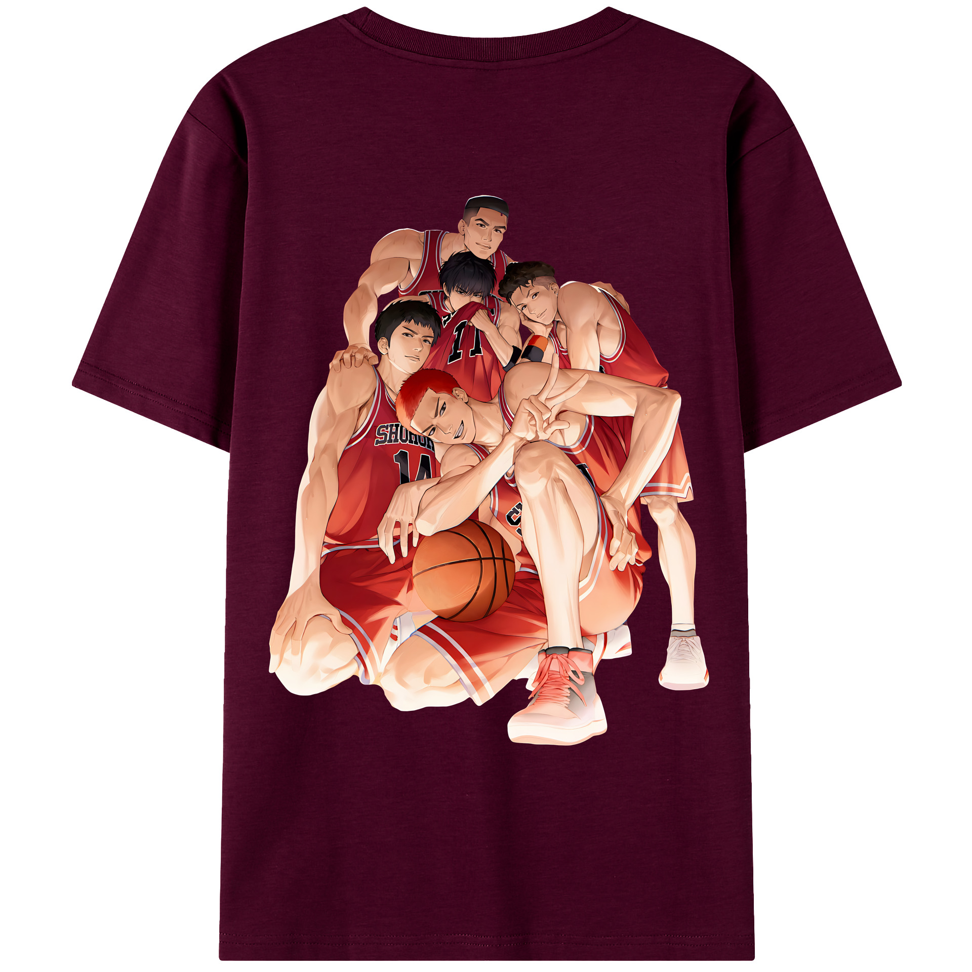 （画像用） SLAM DUNK／スラムダンク レディース半袖Tシャツ(バックプリント)